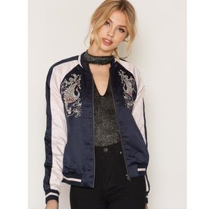 Satin bomber jacket from Vero Moda